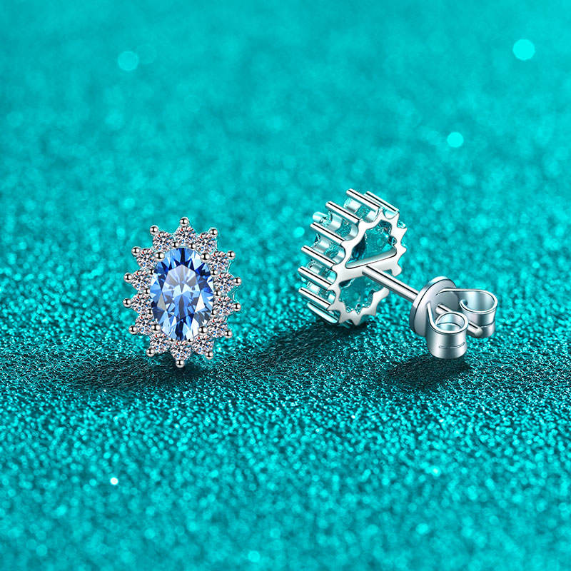 Mona Moissanite Earrings