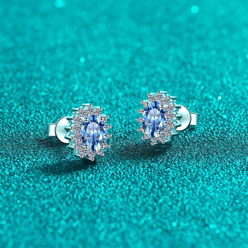 Mona Moissanite Earrings