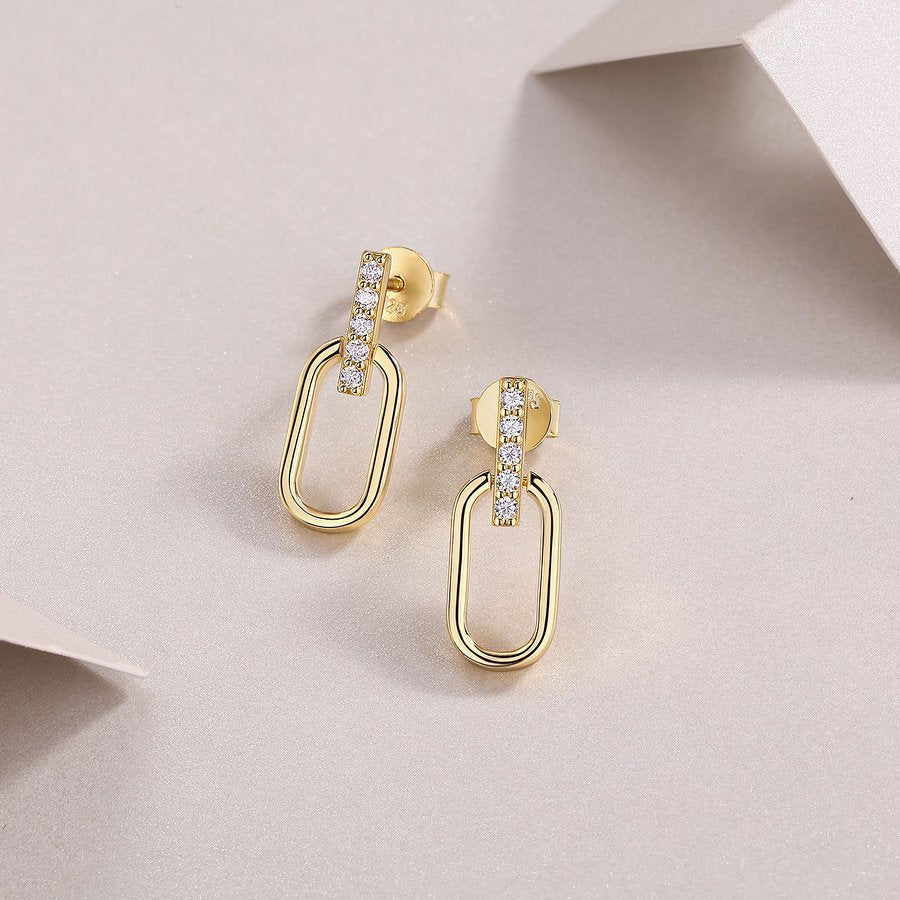 Samira Moissanite Earrings