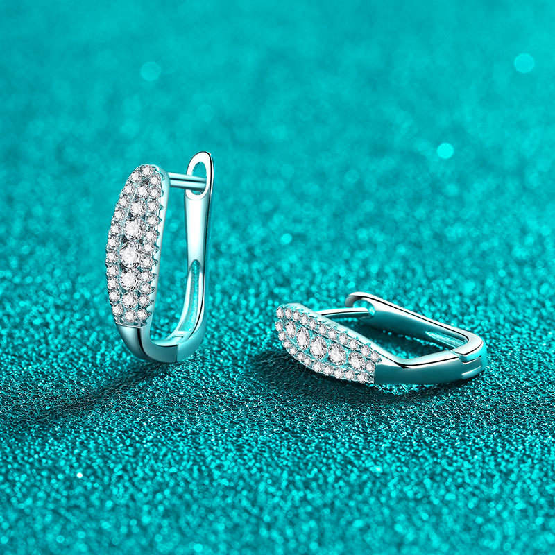 Mozah Moissanite Earrings