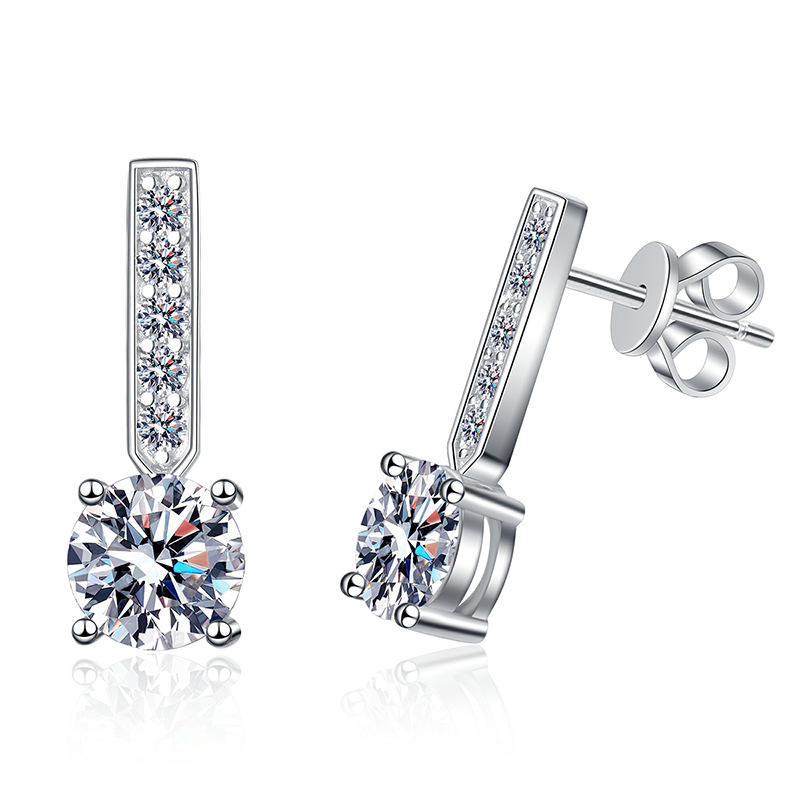 Tahira Moissanite Earrings