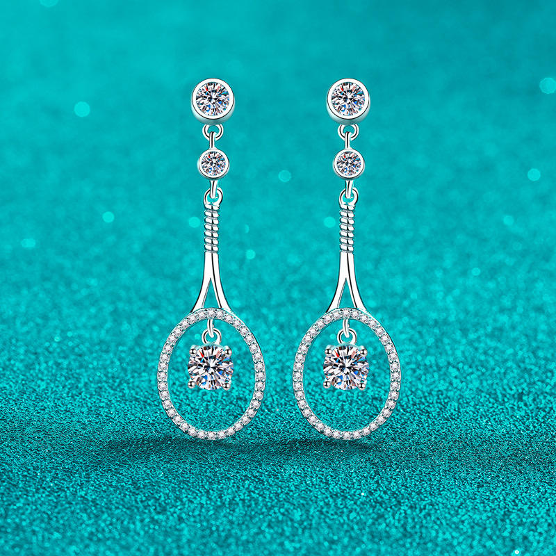 Nabeela Moissanite Earrings