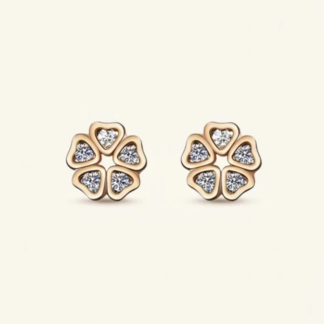 Malak Moissanite Earrings