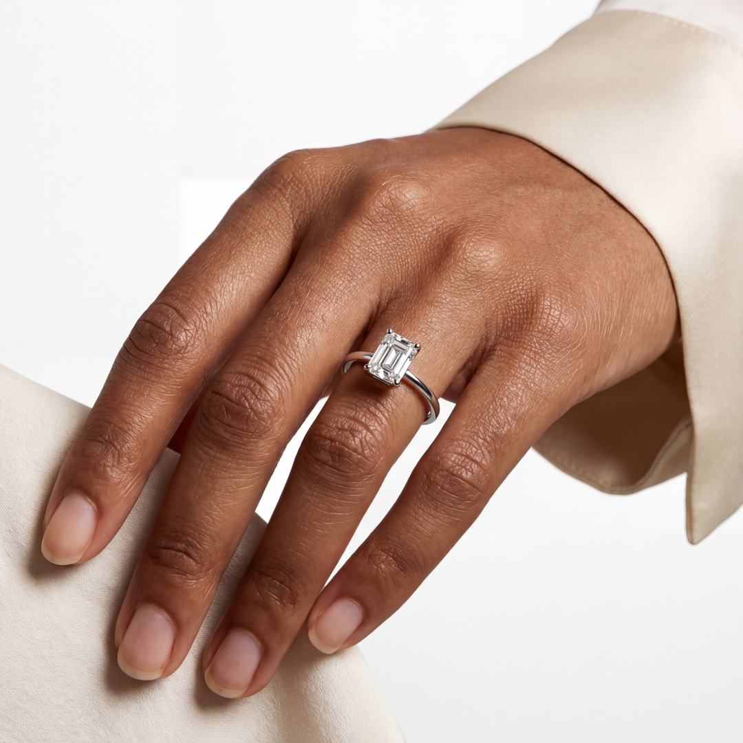 Yasra Moissanite Ring
