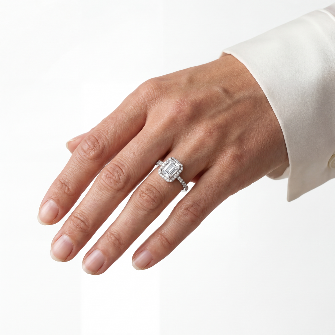 Medina Moissanite Ring