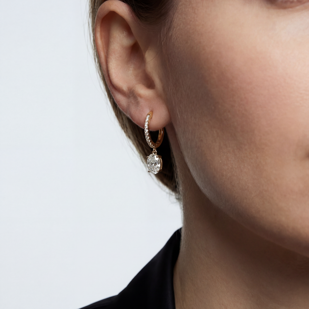 Samaa Moissanite Earrings