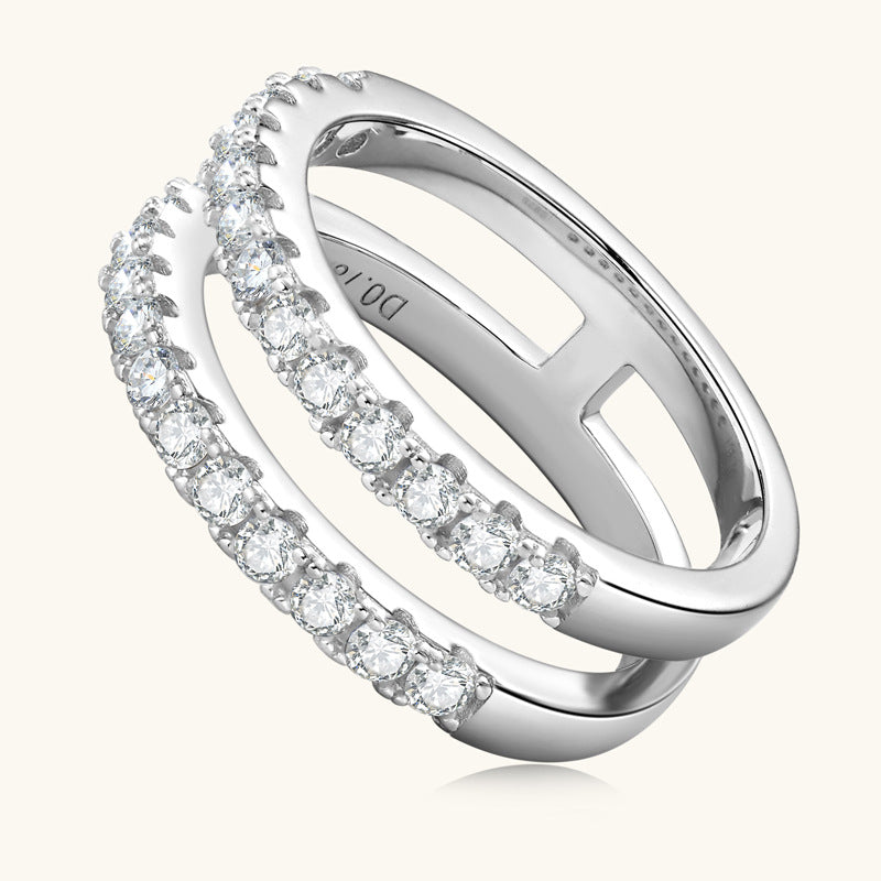 Zinab Moissanite Ring