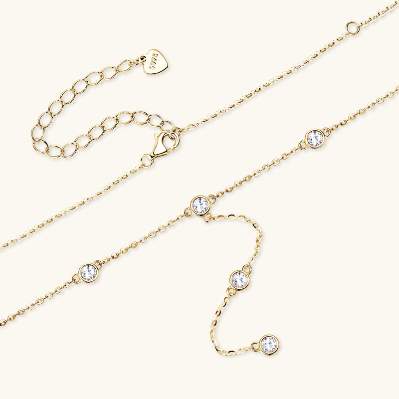 Razane Moissanite Necklace