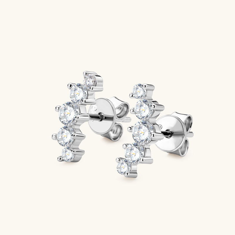 Raina Moissanite Earrings