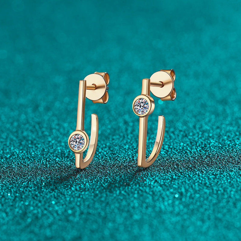 Fadwa Moissanite Earrings