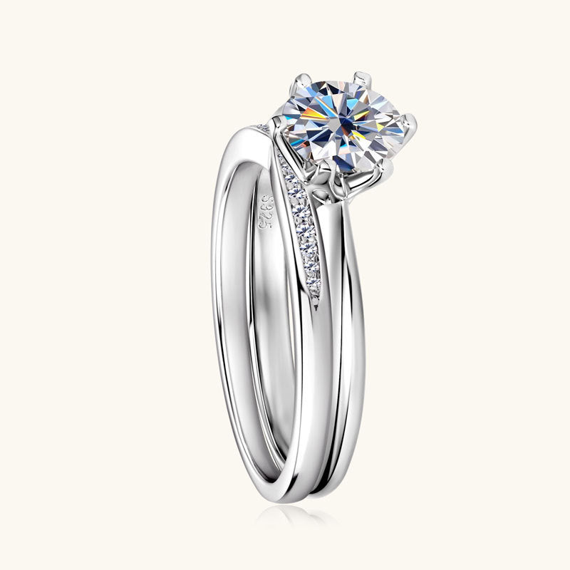 Ghadeer Moissanite Ring