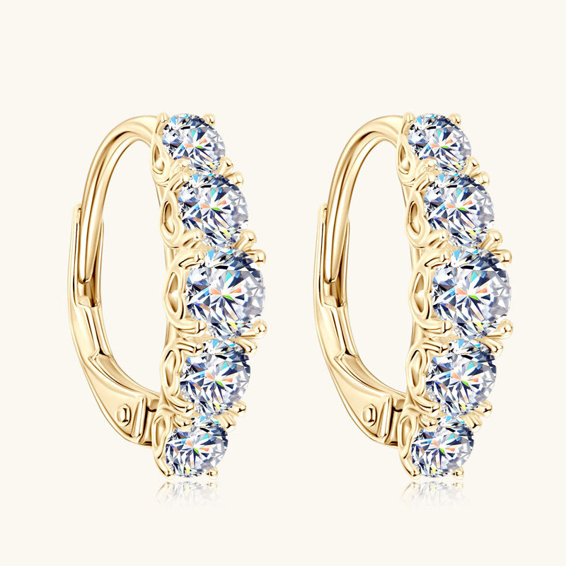 Intisaar Moissanite Earrings
