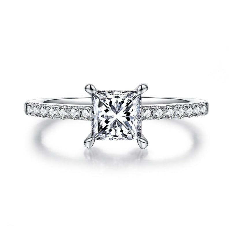 Rahaf Moissanite Ring