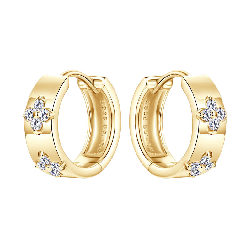Nida Moissanite Earrings