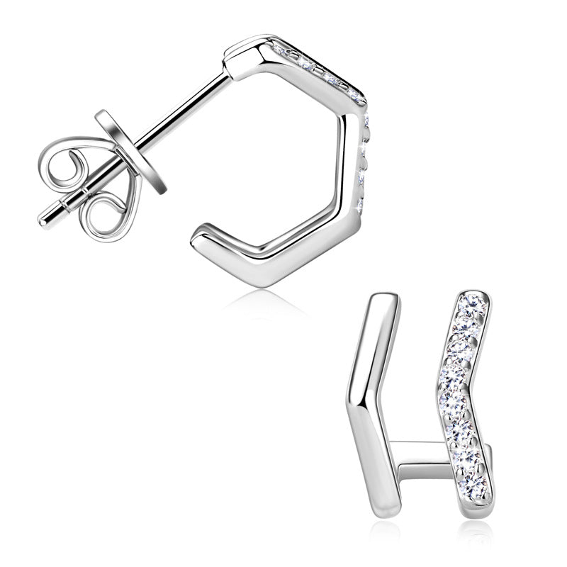 Sabreen Moissanite Earrings