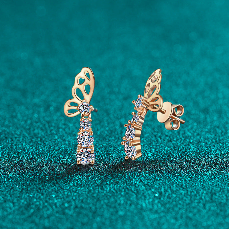 Nisa Moissanite Earrings