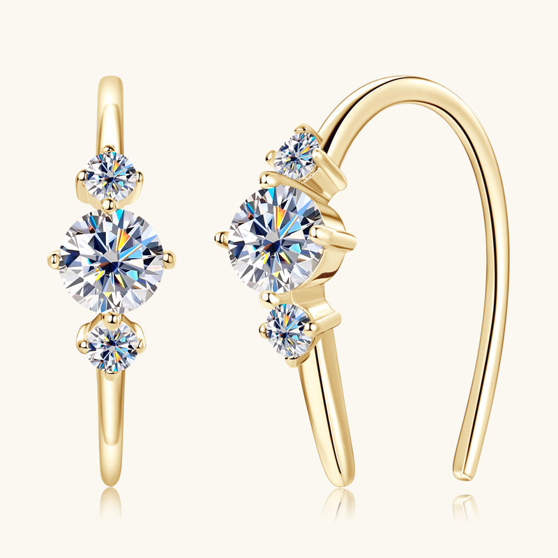 Samaher Moissanite Earrings