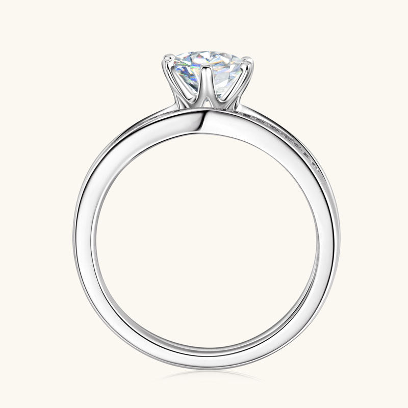 Ghadeer Moissanite Ring