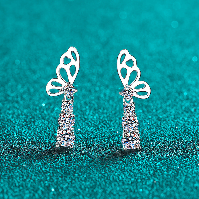 Nisa Moissanite Earrings