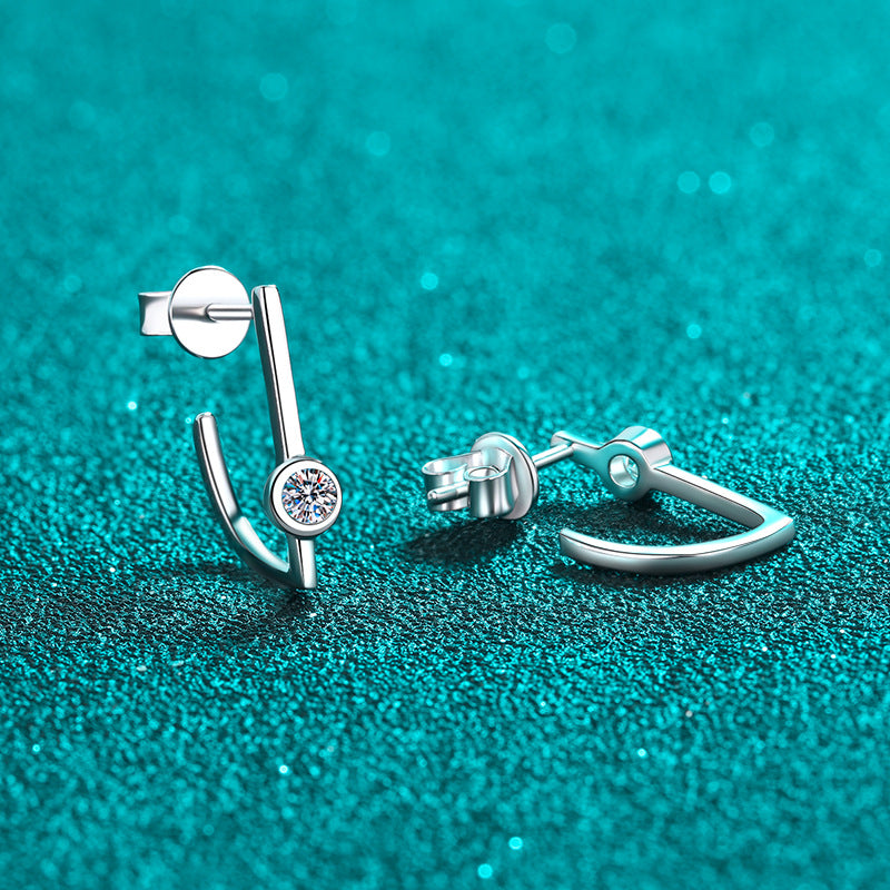 Fadwa Moissanite Earrings