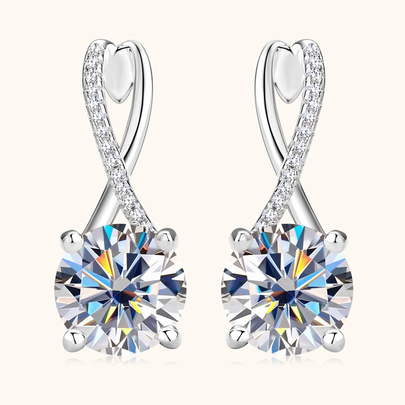Rukan Moissanite Earrings