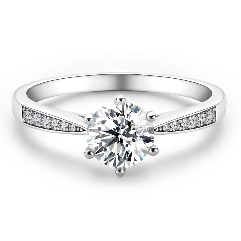 Malaz Moissanite Ring