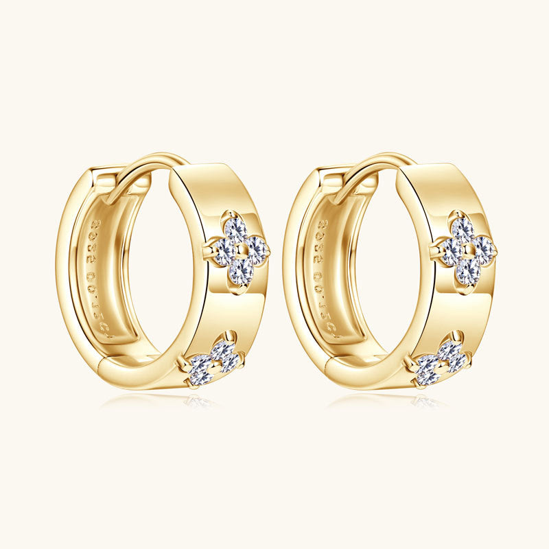 Nida Moissanite Earrings
