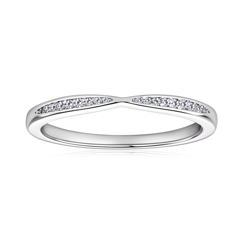 Zulekha Moissanite Ring