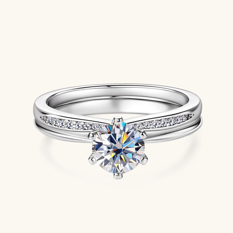 Ghadeer Moissanite Ring