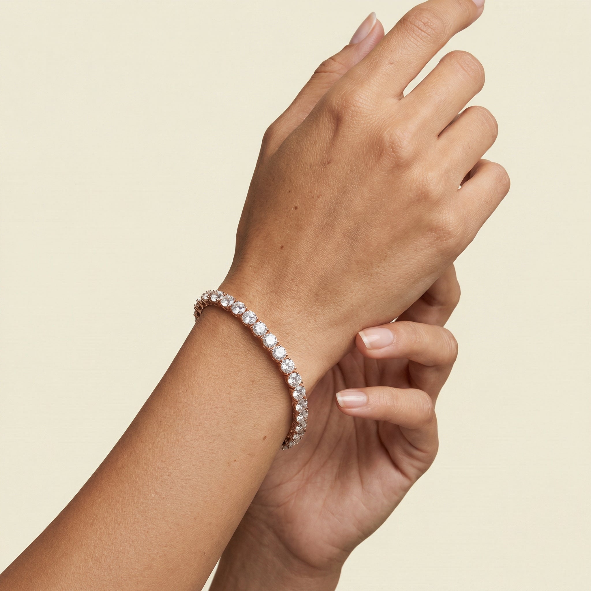 Moissanite Tennis Bracelet - 4mm