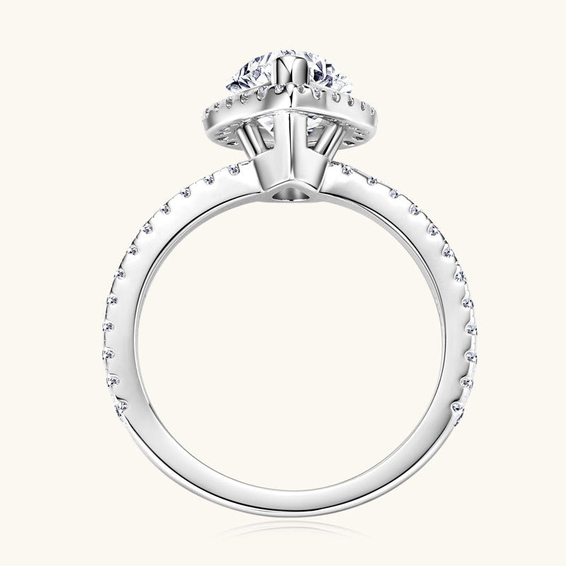 Mirna Moissanite Ring