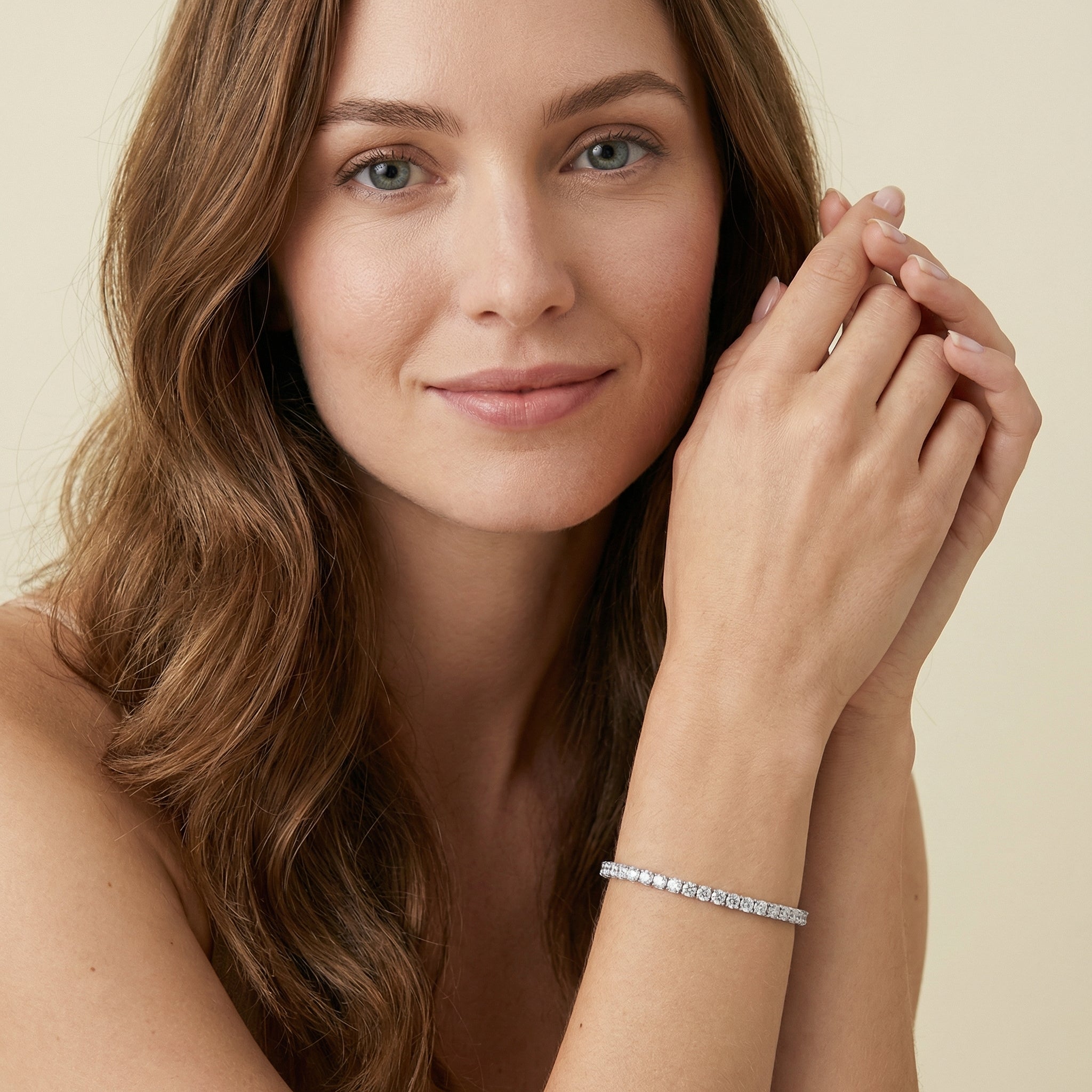 Moissanite Tennis Bracelet - 4mm