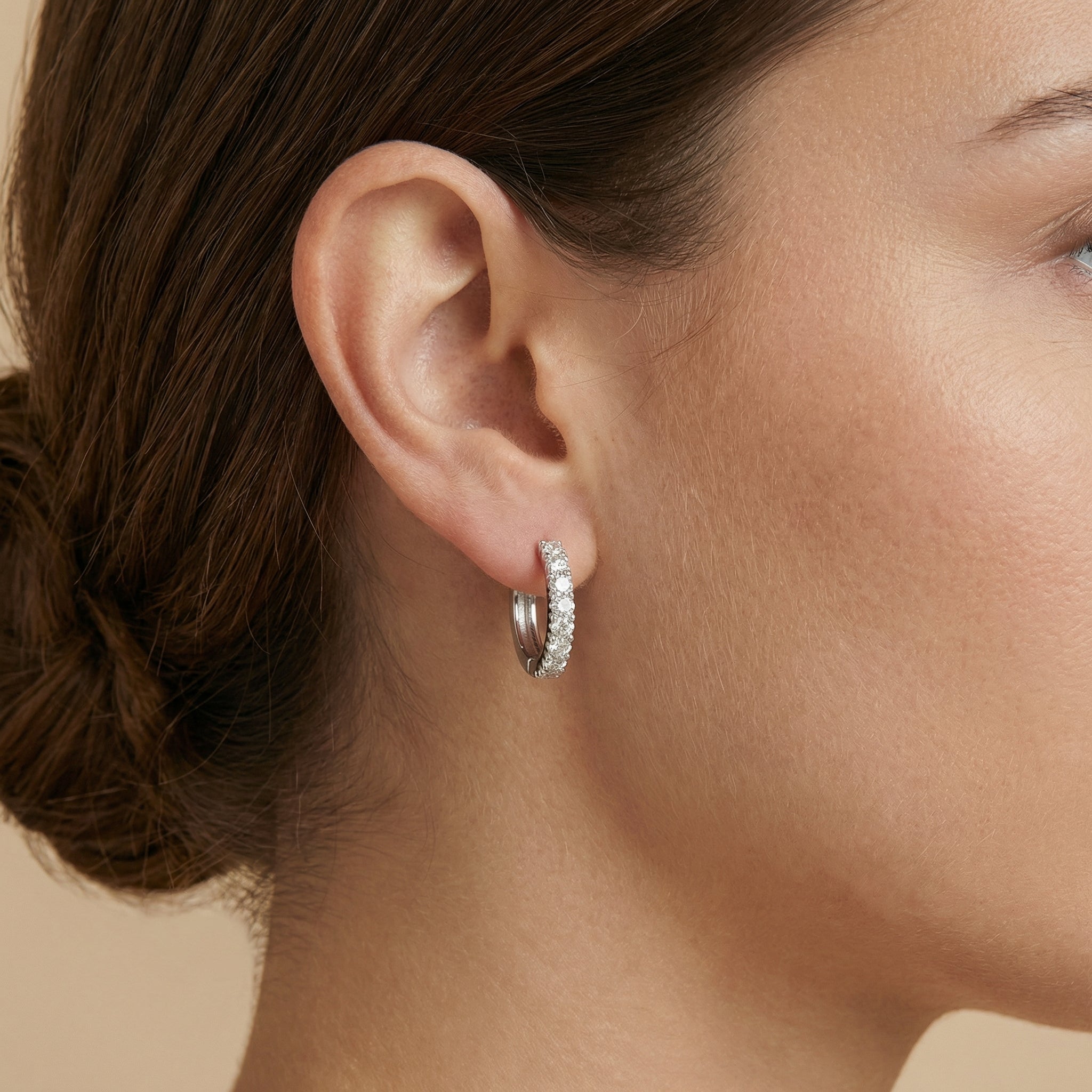 Suha Moissanite Earrings