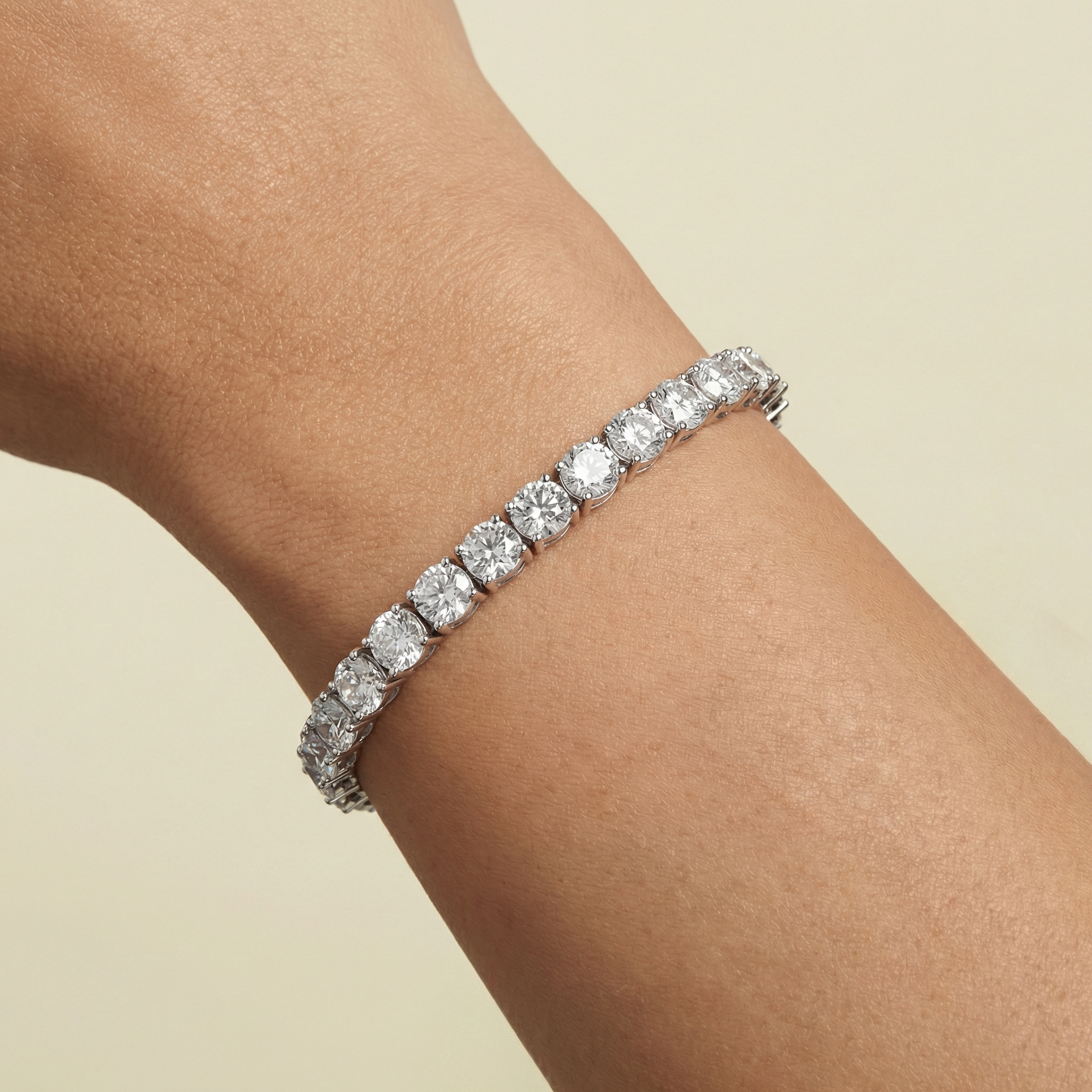 Moissanite Tennis Bracelet - 5mm