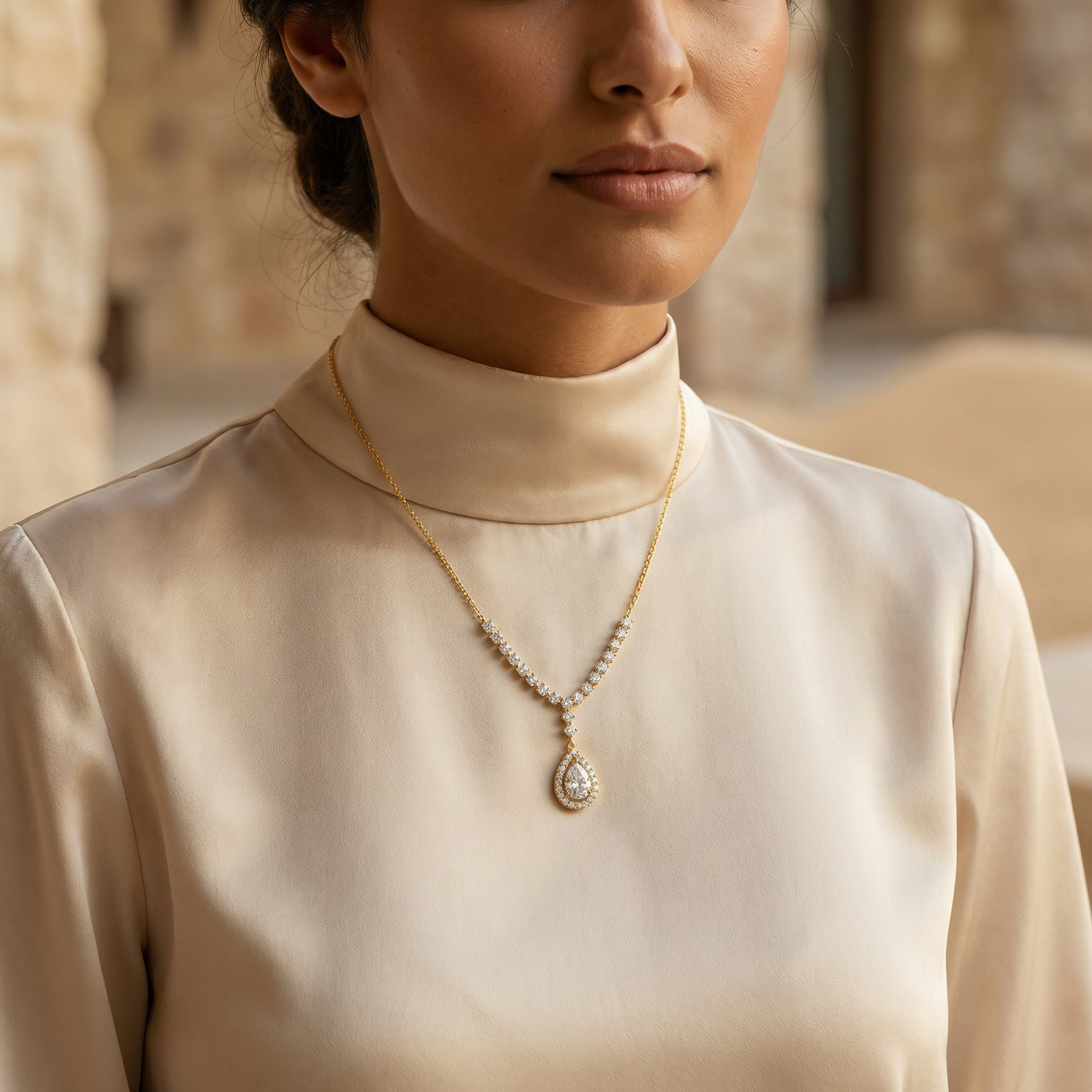 قلادة ازرينا مويسانيتي