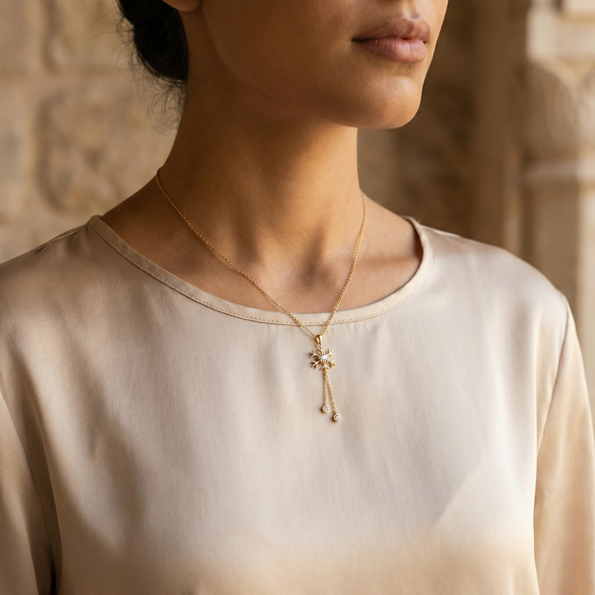 Safina Moissanite Necklace