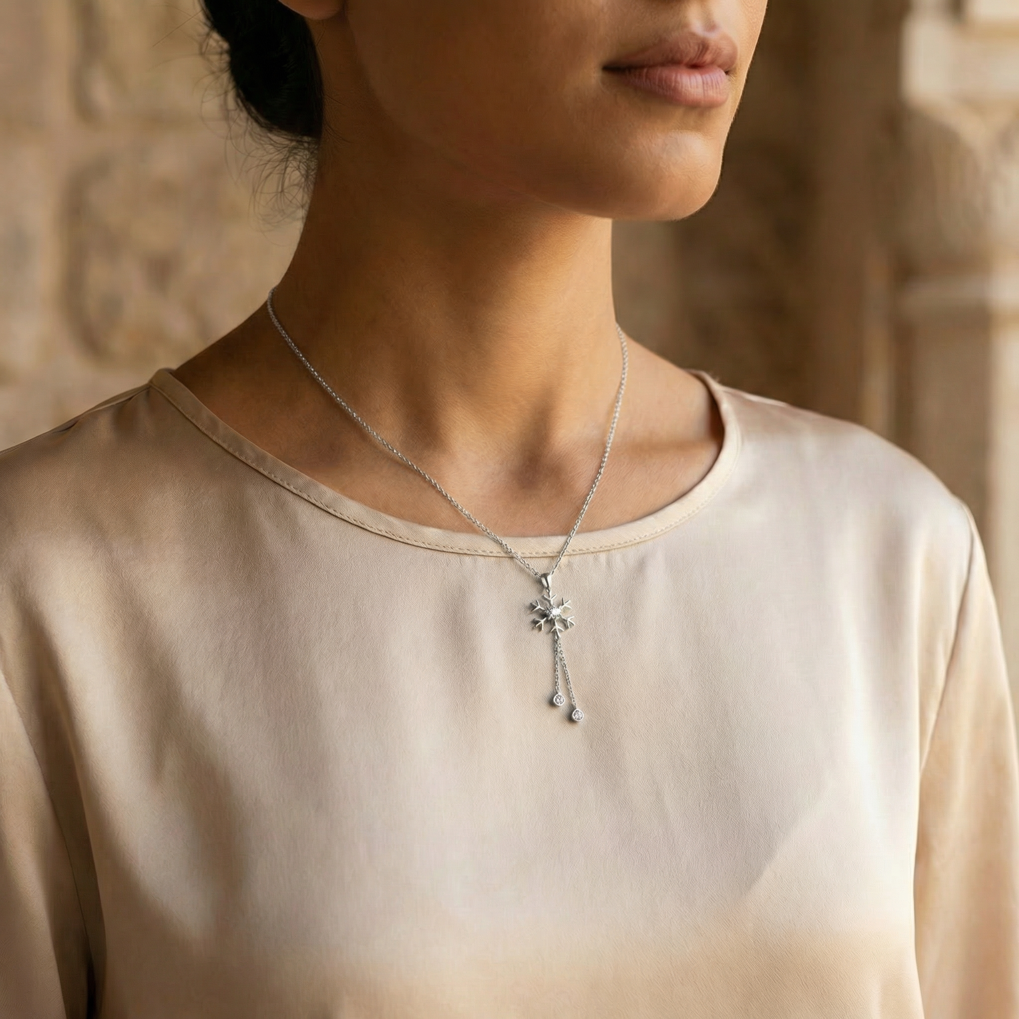 Safina Moissanite Necklace