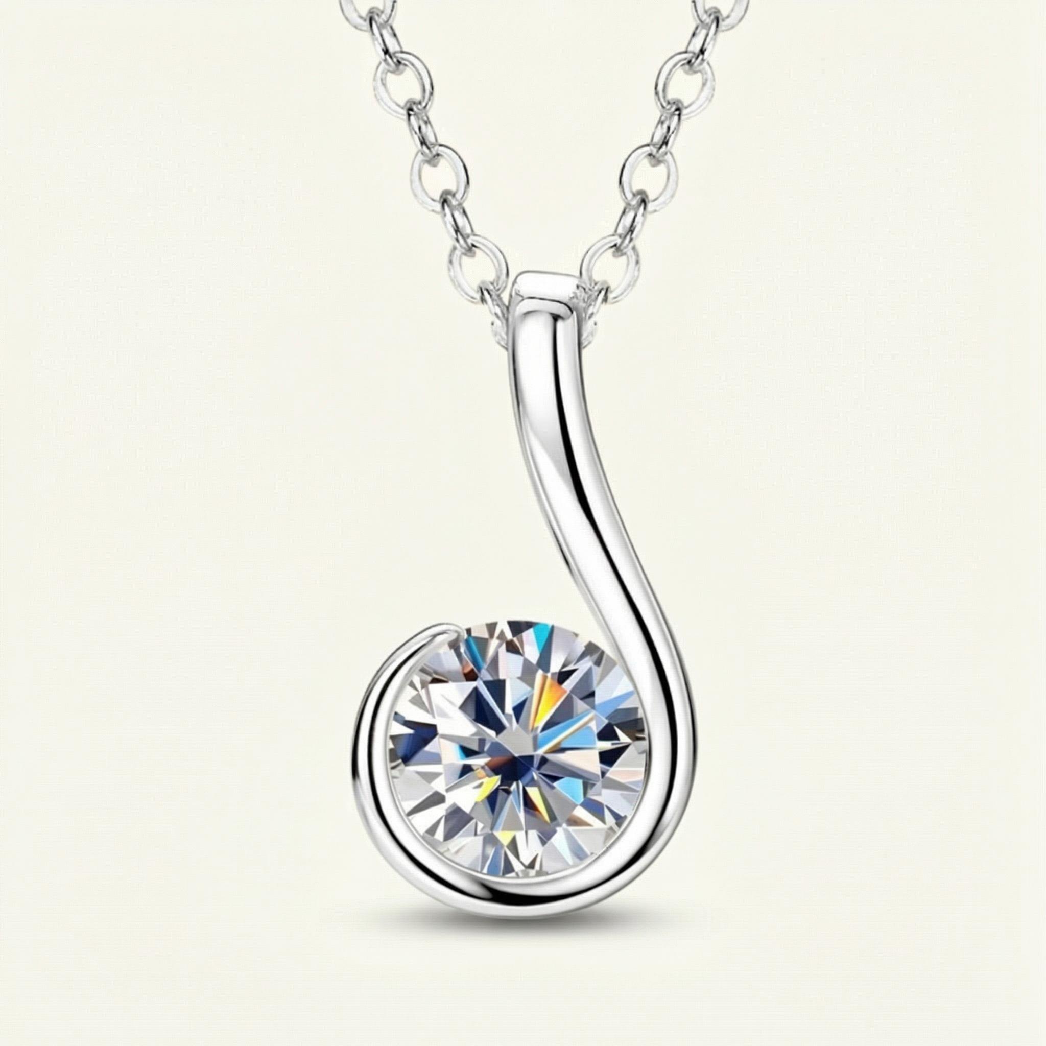 Lujina Moissanite Necklace