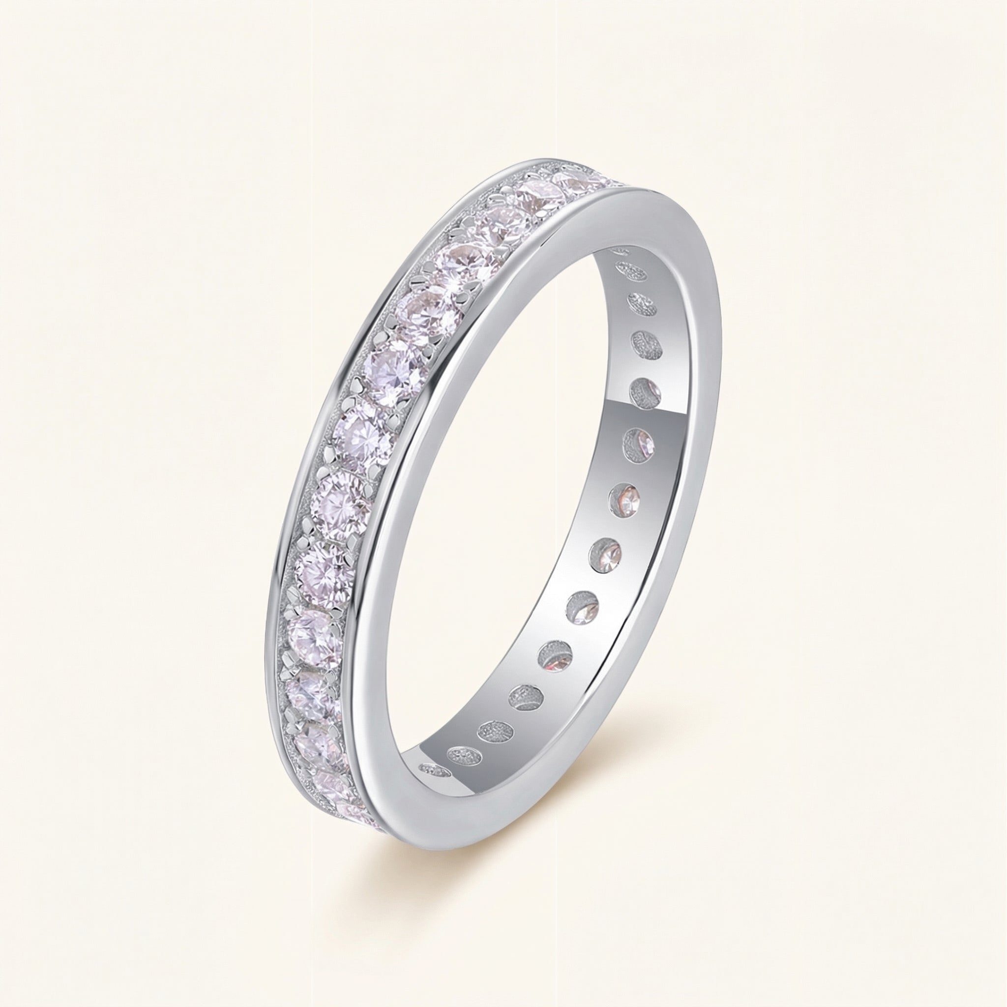 Arwa Moissanite Ring