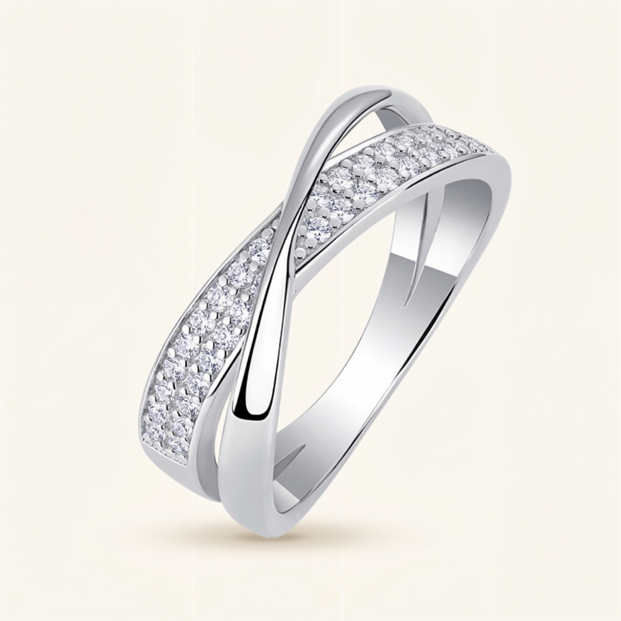 Sabah Moissanite Ring