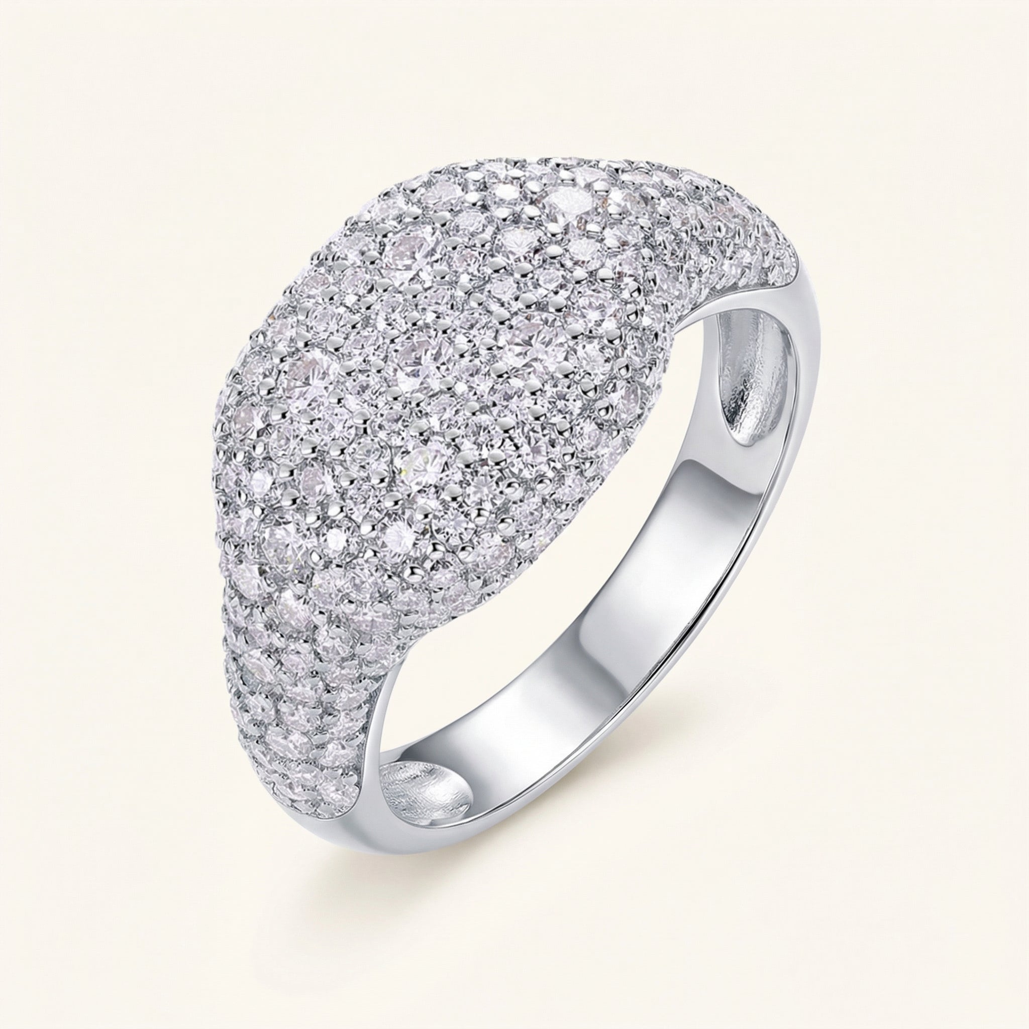 Sireen Moissanite Ring