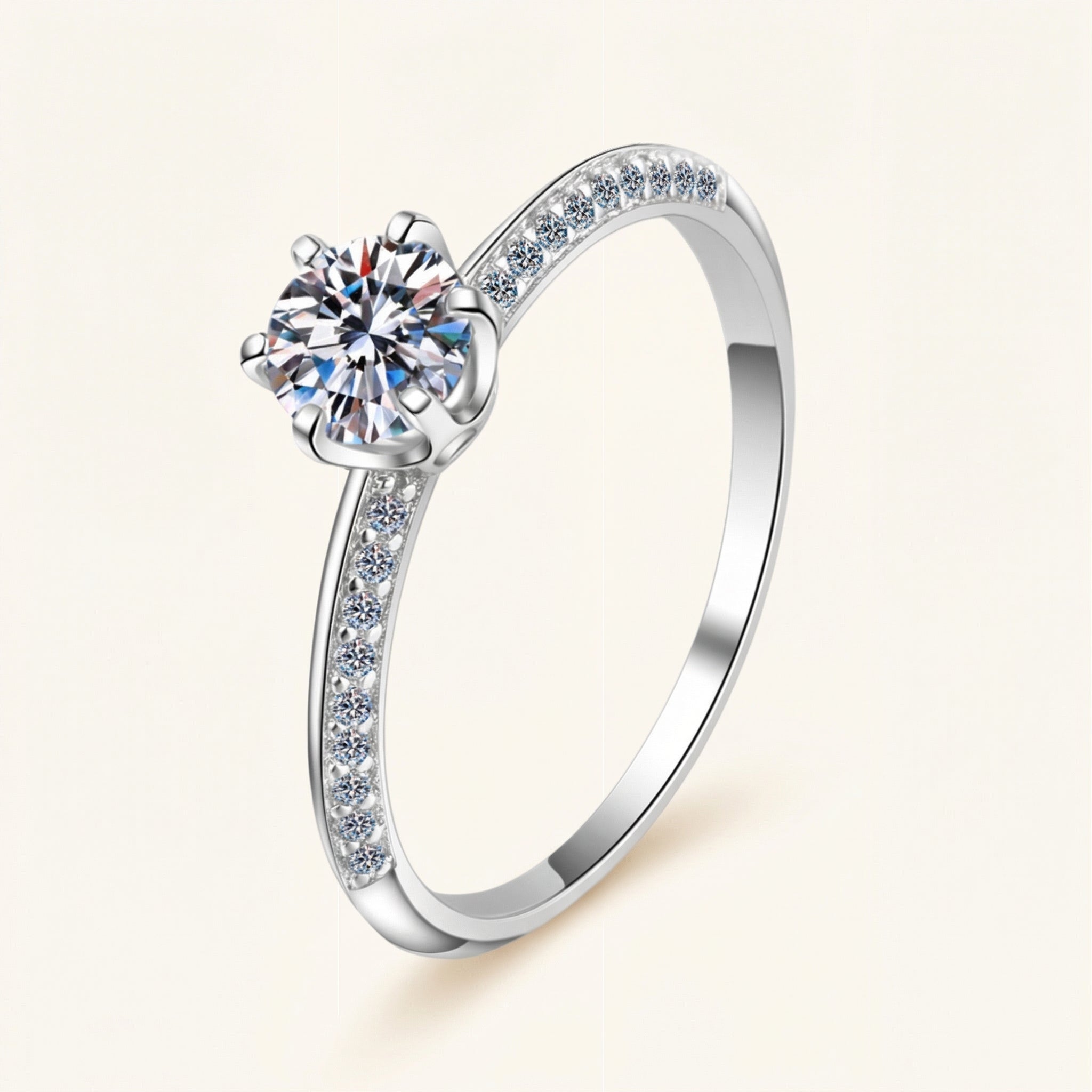 Dalal Moissanite Ring