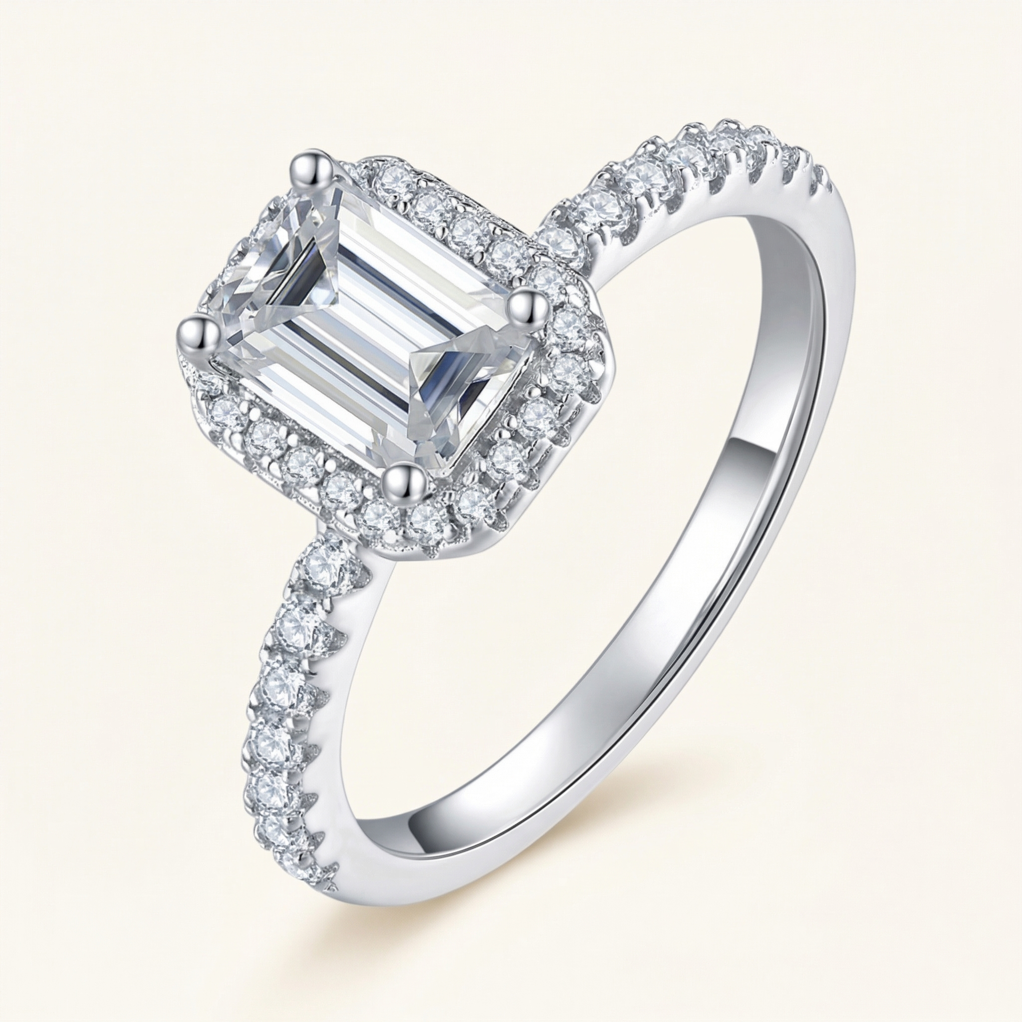 Medina Moissanite Ring