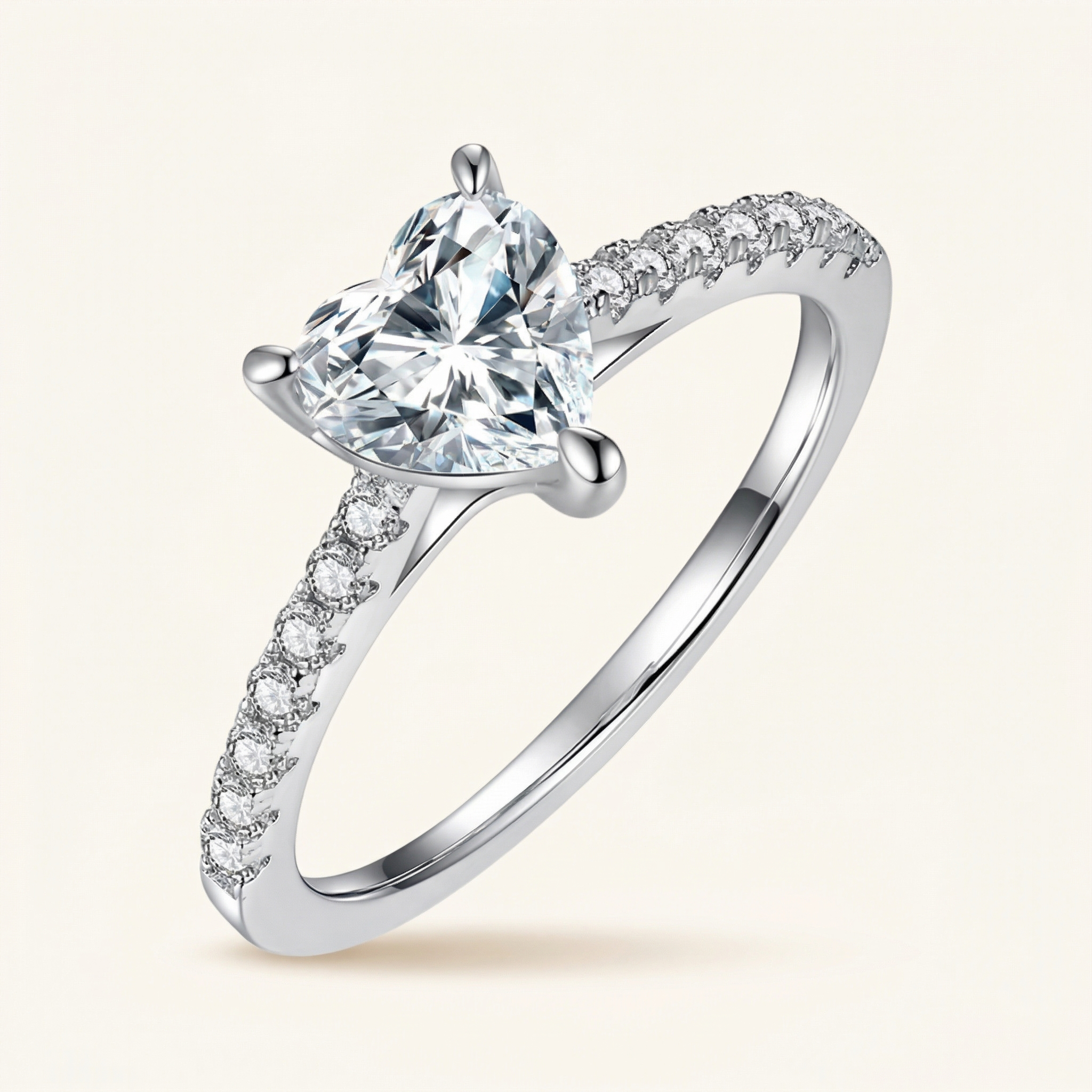 Sourour Moissanite Ring