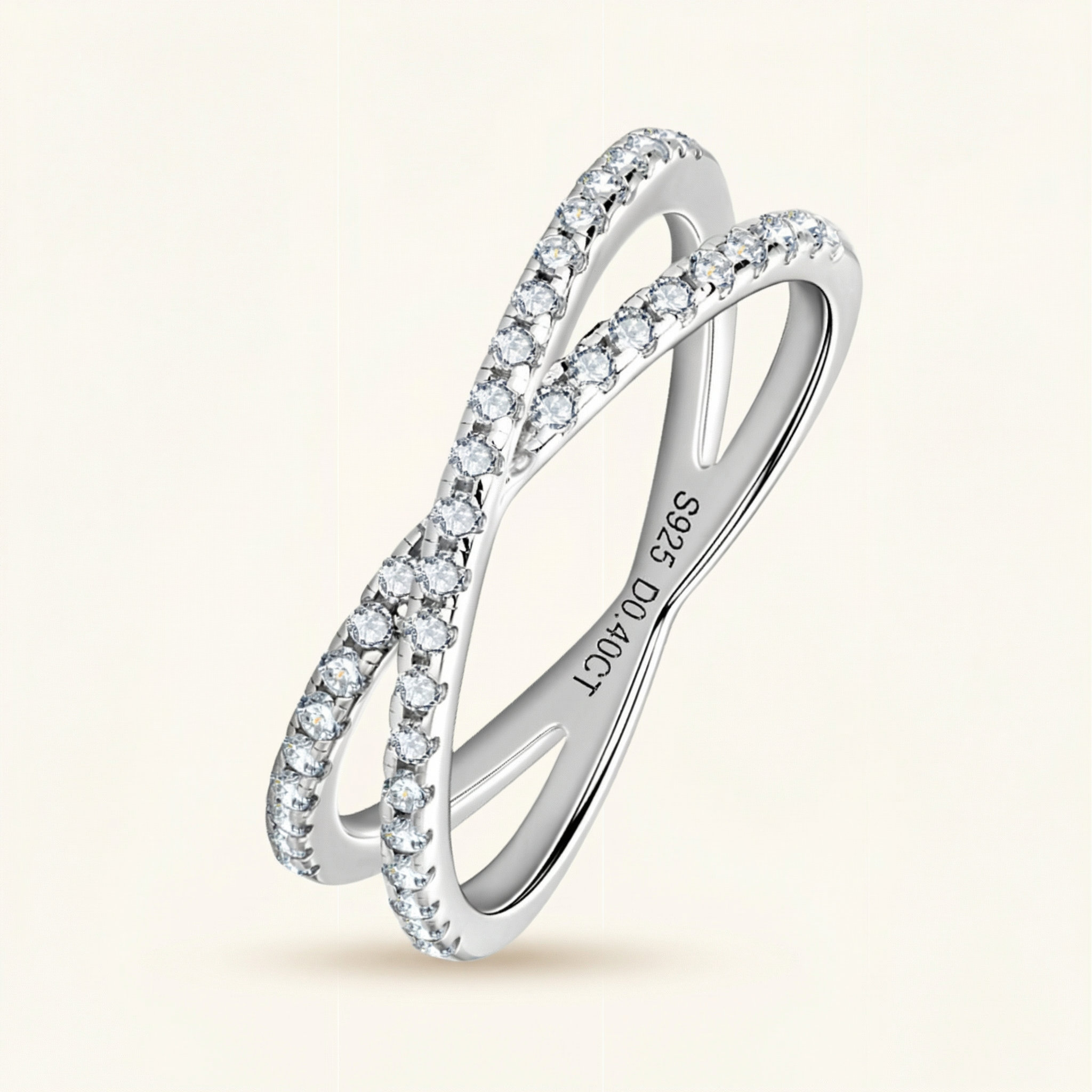Tamarah Moissanite Ring