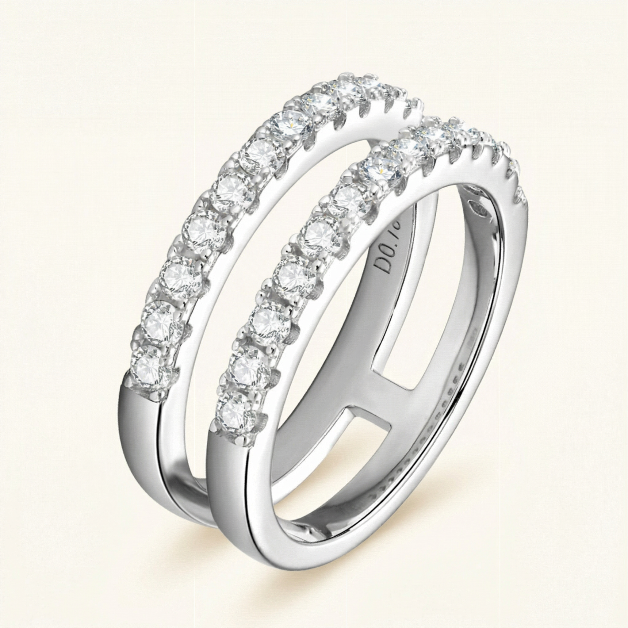 Zinab Moissanite Ring