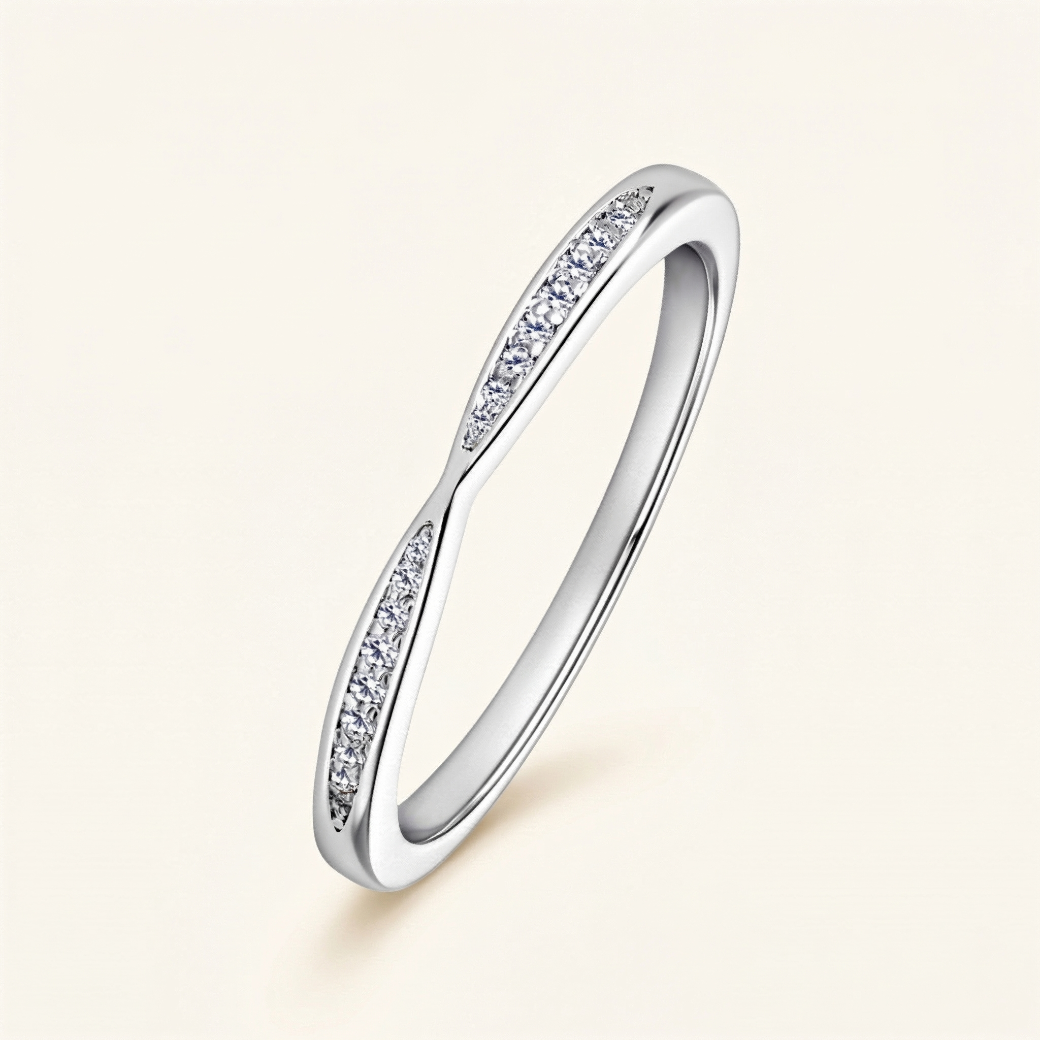 Zulekha Moissanite Ring