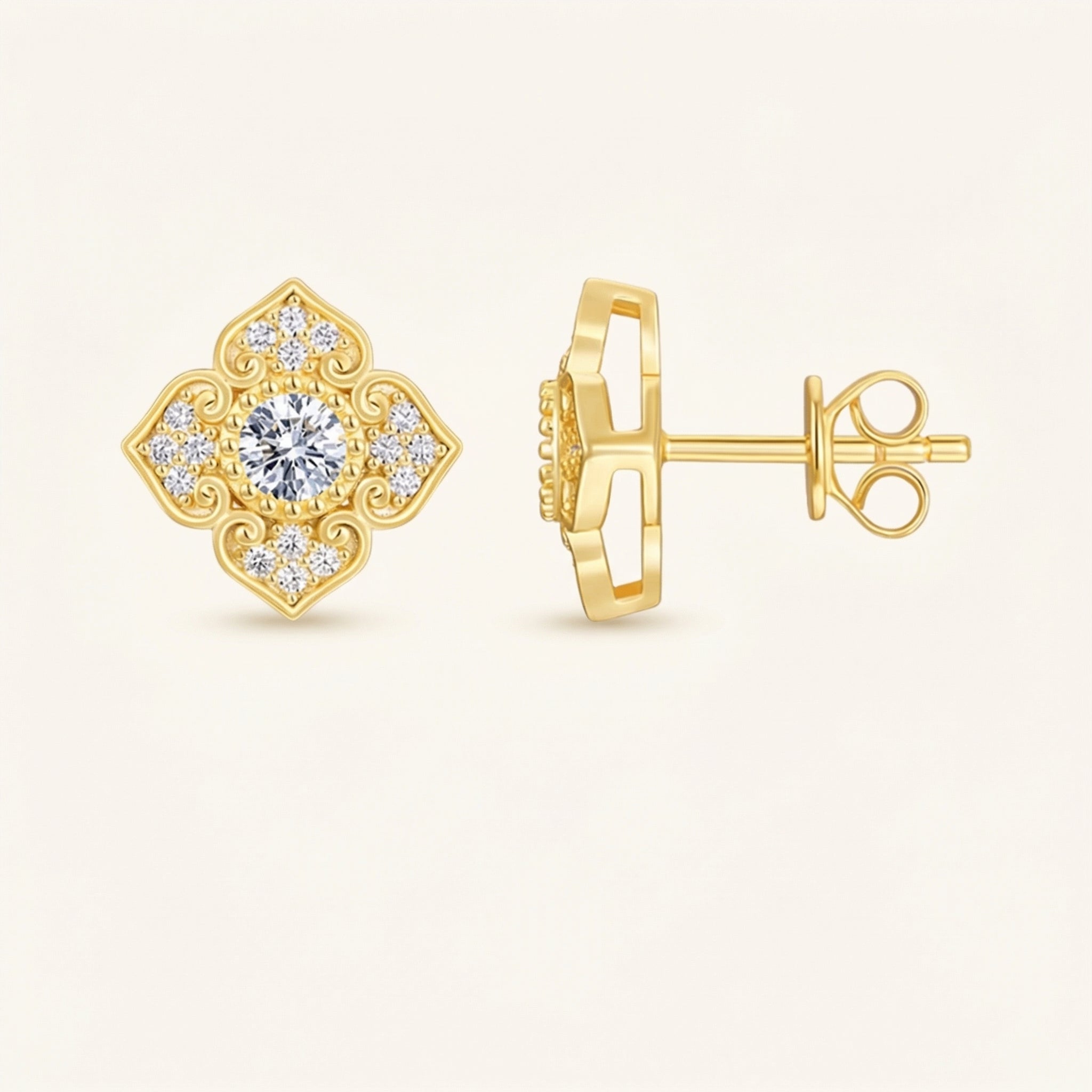 Batool Moissanite Earrings