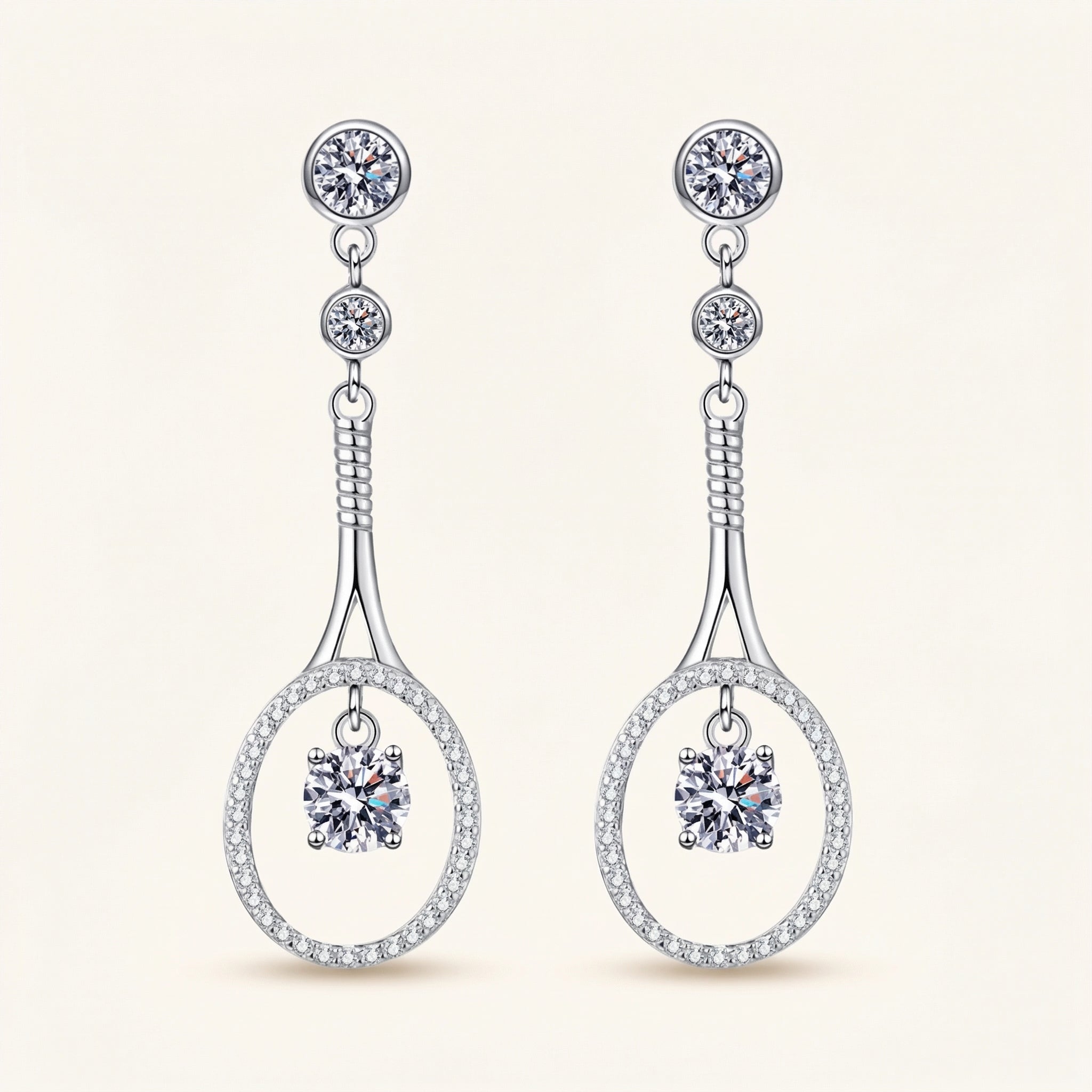 Nabeela Moissanite Earrings