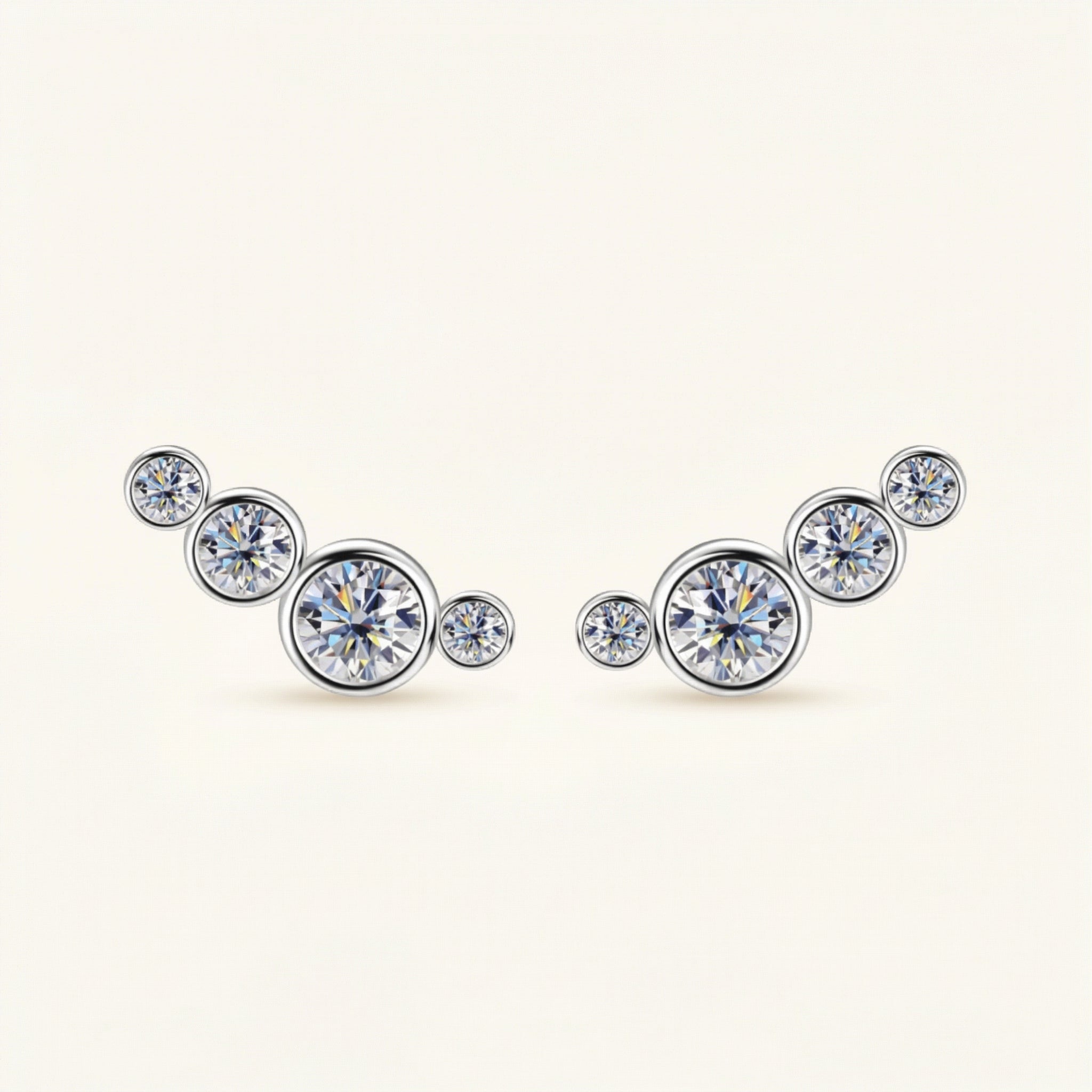 Siham Moissanite Earrings